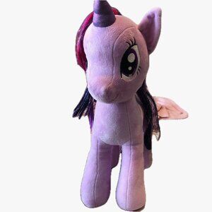 Ty My Little Pony "Sparkle" Plush Twilight Sparkle Stuffed 2015 17" Tall